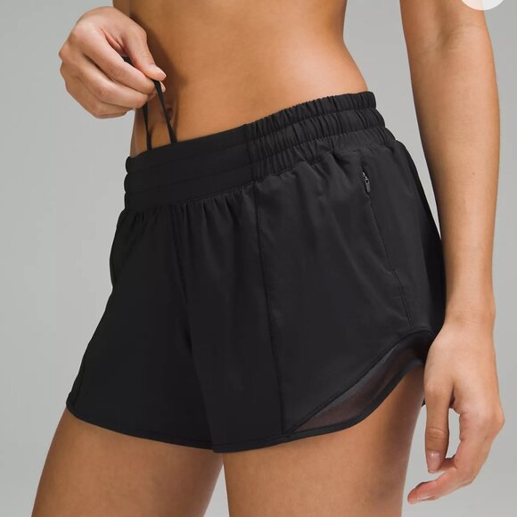 Lululemon Athletica Black Speed Up Shorts - Picture 6 of 6